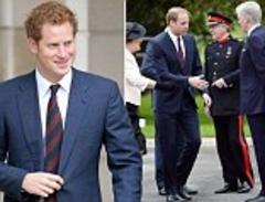 Prince Harry joins William to open Help for Heroes Recovery centre, before he heads to Chelsea Flower Show
