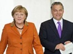 Angela Merkel says she will not 'send in the cavalry' over Hungary's constitution changes but provokes fury from their PM
