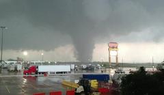 massive tornadoes cause heavy damage in oklahoma and kansas