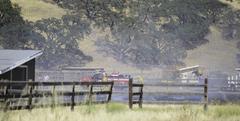 vegetation fire on mines road; homes evacuated