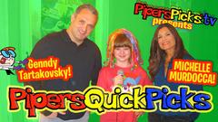 PIPER'S PICKS TV: Genndy Tartakovsky & Michelle Murdoca Talk about 'Hotel Transylvania 1 & 2,' 'Popeye,' 'Dexter's Laboratory'!