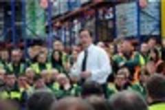 prime minister hints at going it alone without liberal democrats