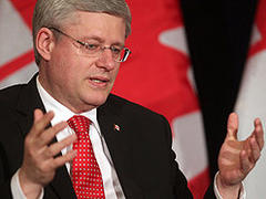 Harper escapes to South America