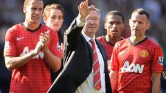 Lukaku hat-trick spoils Fergie's party